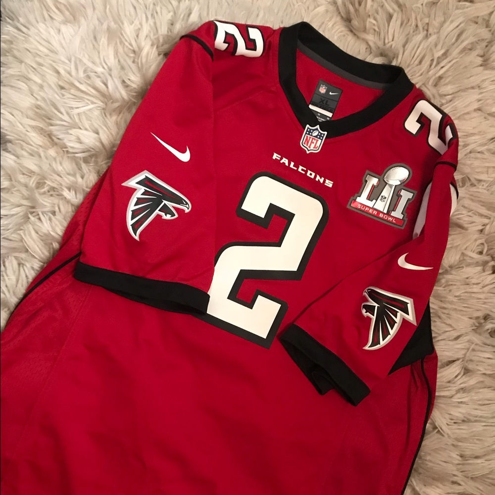 Atlanta Falcons Matt Ryan Super Bowl Patch Jersey